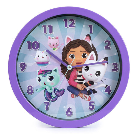 Gabby’s Dollhouse Colourful Wall Clock: 1 - Clocks By Gabby’s Dollhouse