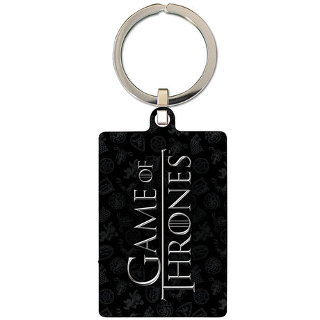 Stark House Metal Keyring: 2 - Keyrings By Game Of Thrones