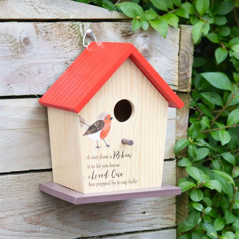 Garden Robin Bamboo Bird House: 1 - Wildlife Accessories By Gift Moments