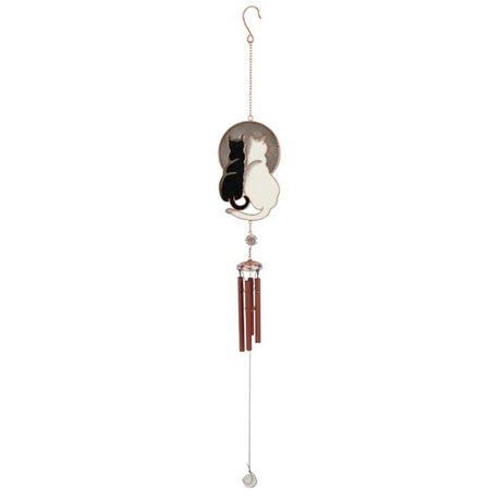 Gazing Cats Windchime: 1 - Wind Chimes By Gift Moments