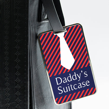 Personalised Gentlemen's Shirt And Tie Luggage Tag Default Title - Travel Accessories at Gift Moments