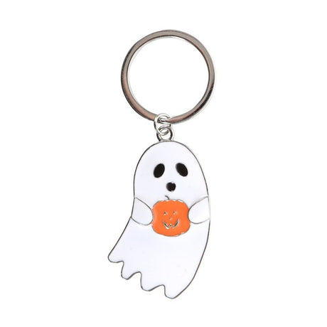 Ghost Hug Pumpkin Keyring: 3 - Keyrings By Gift Moments