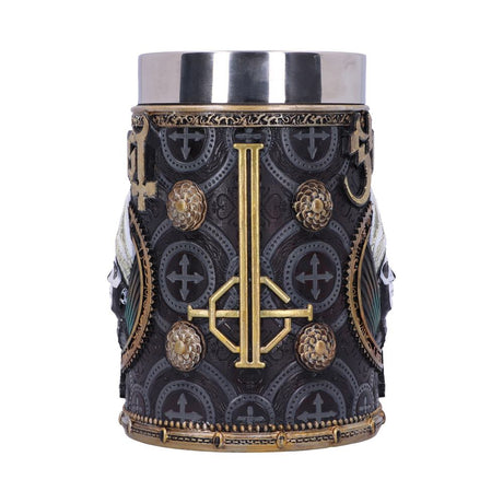 Ghost Papa Emeritus III Gold Tankard: 5 - Tankards By Ghost