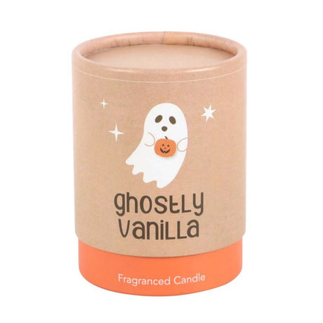 Ghostly Vanilla Halloween Candle: 3 - Candles By Gift Moments