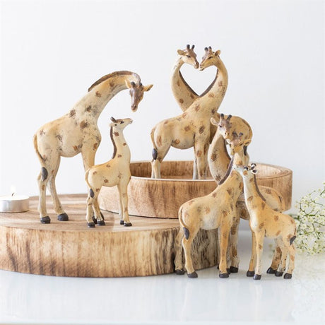 Spotted Giraffe Family Ornament: 4 - Ornaments By Gift Moments