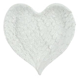 Glitter Heart Shaped Angel Wing Trinket Dish: 3 - By Gift Moments