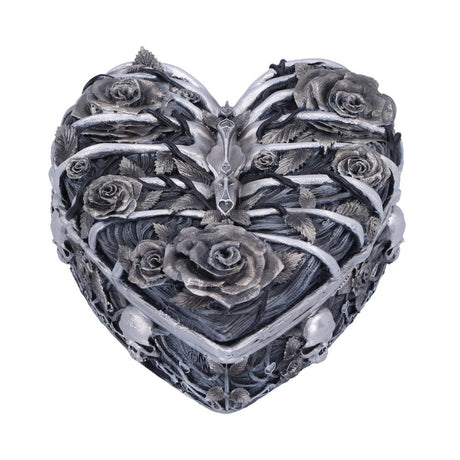 Gothic Caged Heart Box 10.5cm: 2 - Boxes By NN Designs