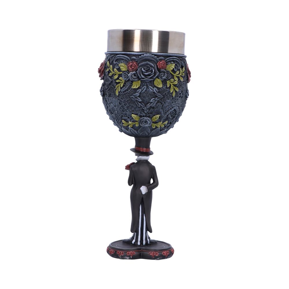 Gothic Skeleton Mr Goblet 21cm: 4 - Goblets & Chalices By NN Designs