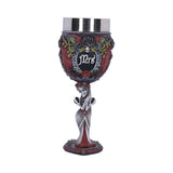 Gothic Skeleton Mrs Goblet 21cm: 2 - Goblets & Chalices By NN Designs