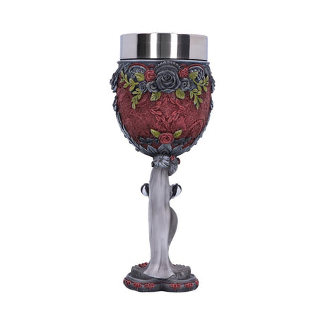 Gothic Skeleton Mrs Goblet 21cm: 4 - Goblets & Chalices By NN Designs