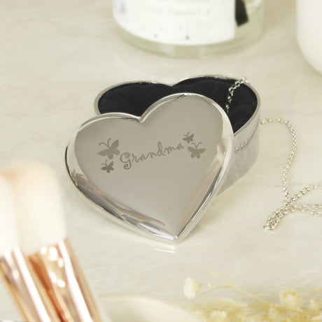 Butterfly Heart Trinket Box for Grandma: 3 - Trinket Boxes By Gift Moments