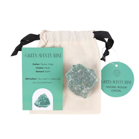 Green Aventurine Healing Rough Crystal: 1 - By Gift Moments