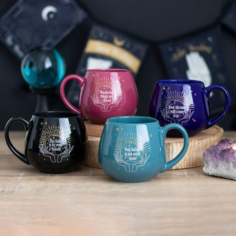 Green Fortune Teller Colour Changing Mug: 5 - Mugs By Gift Moments