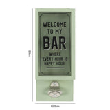 Happy Hour Garden Bottle Opener Plaque: 5 - Barware By Gift Moments