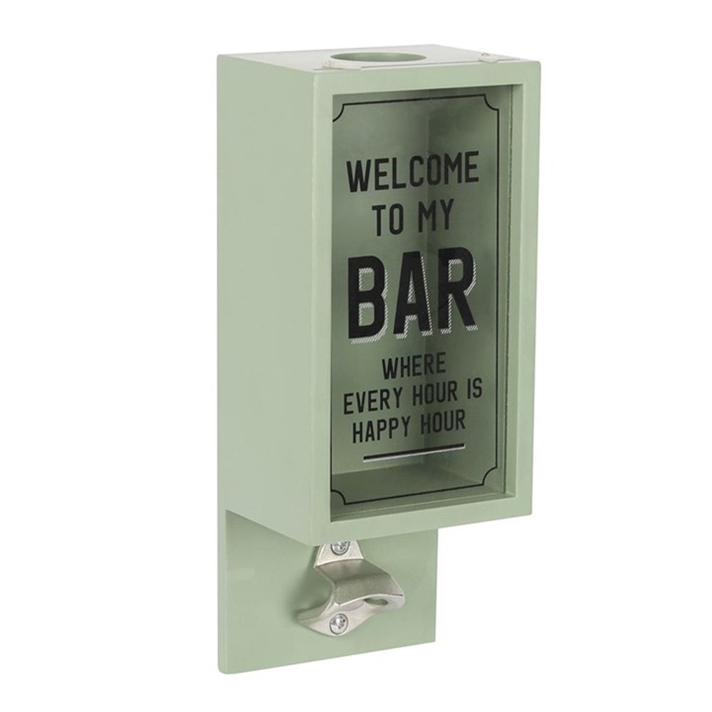 Happy Hour Garden Bottle Opener Plaque: 1 - Barware By Gift Moments