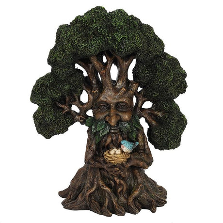 Green Man Ornament with Bird and Nest: 1 - By Gift Moments