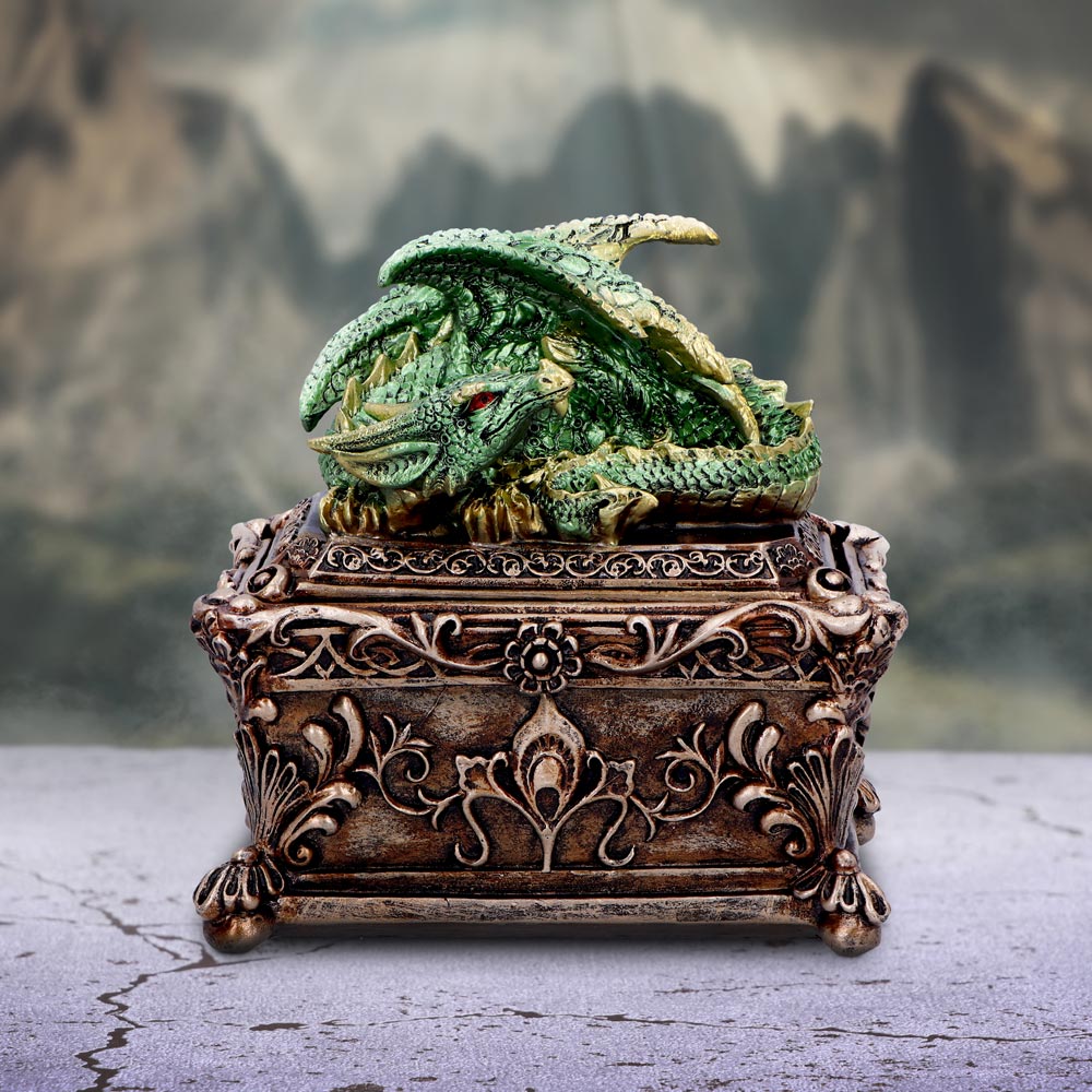 Guardian of the Hoard Dragon Trinket Box: 1 - Boxes By Gift Moments