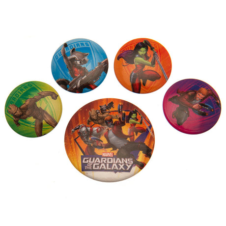 Guardians Of The Galaxy Badge Set: 1 - Badges By Guardians Of The Galaxy