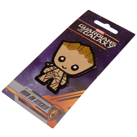 Groot Iron-On Patch - Guardians Of The Galaxy: 1 - Badges By Guardians Of The Galaxy