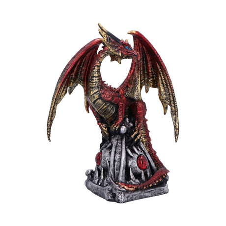 Guardians Gaze The Fierce Flame Dragon Sentinel Figurine: 5 - Figurines Medium (15-29cm) By NN Designs