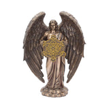 Bronzed Flower Of Life Metatron Archangel Figure 26cm Default Title - Figures & Collectables at Gift Moments