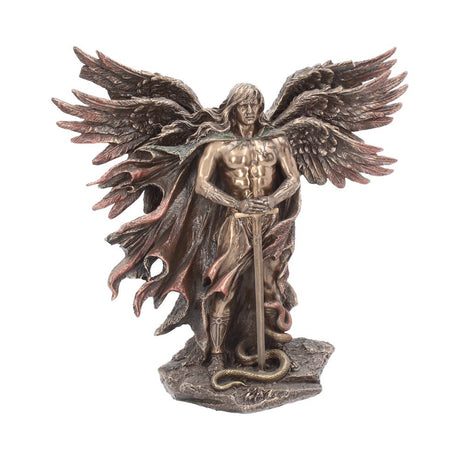 Bronzed Metradon The Six Winged Religious Angel Seraphim 28cm Default Title - Figures & Collectables at Gift Moments