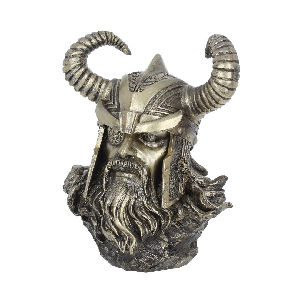 Bronze Odin Norse Viking God Bust Default Title - Figures & Collectables at Gift Moments