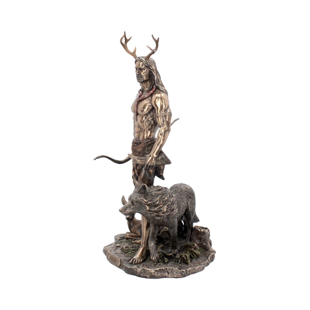 Herne and Animals Folklore Bronzed Figurine - Figures & Collectables at Gift Moments