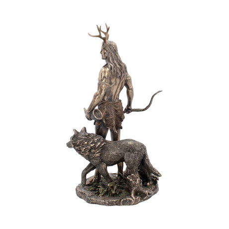 Herne and Animals Folklore Bronzed Figurine - Figures & Collectables at Gift Moments