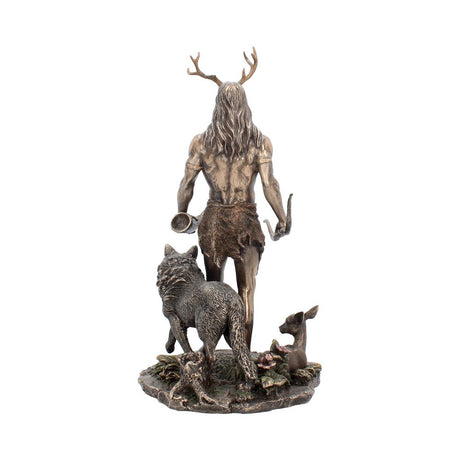 Herne and Animals Folklore Bronzed Figurine - Figures & Collectables at Gift Moments