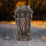 Bronzed Maiden, Mother, Crone Triple Moon Figurine - Figures & Collectables at Gift Moments