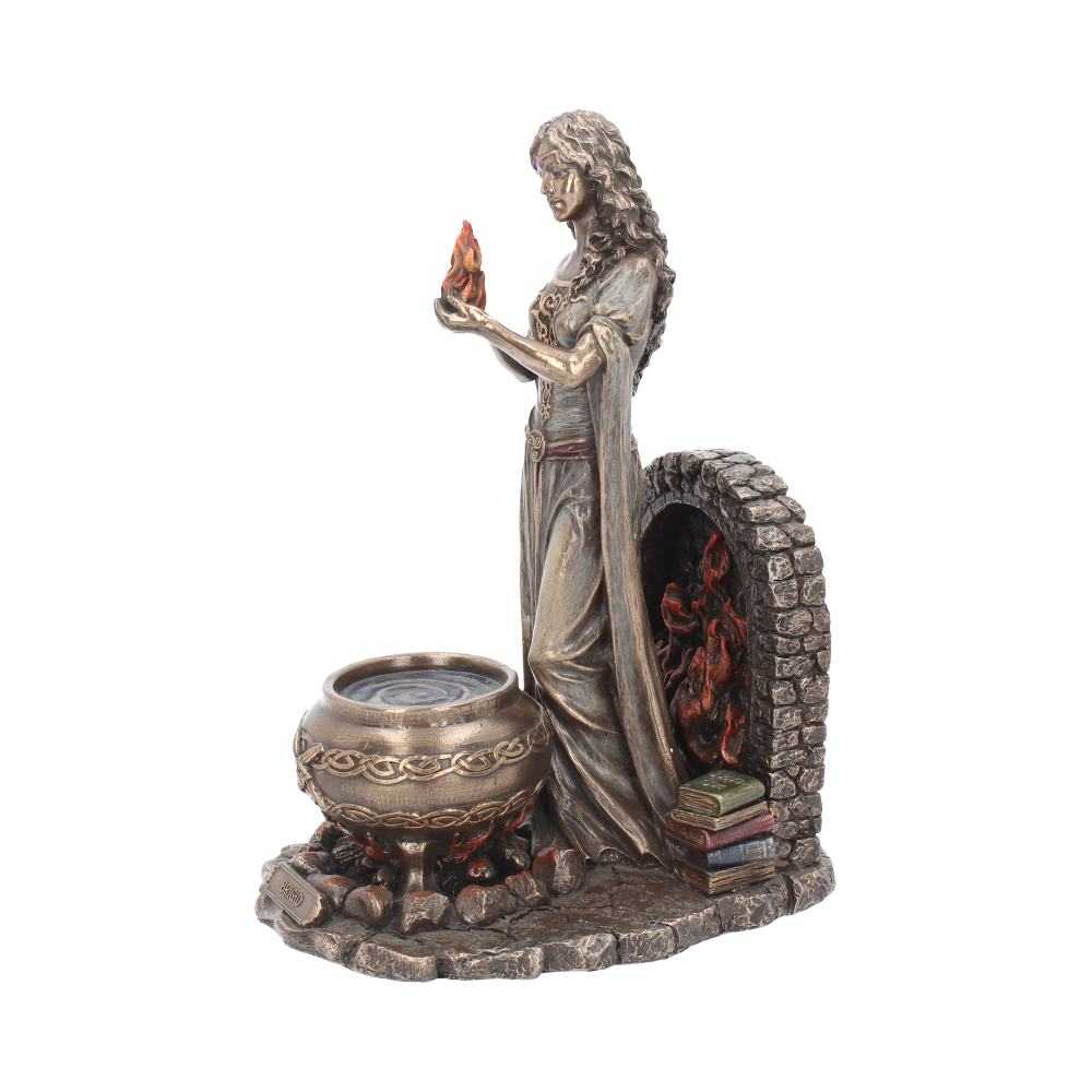 Brigid Irish Goddess Bronze Figurine - Figures & Collectables at Gift Moments