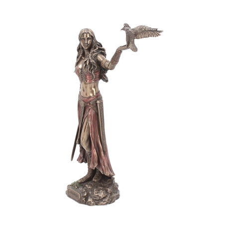 Morrigan and Crow Figurine Bronze Ornament - Figures & Collectables at Gift Moments