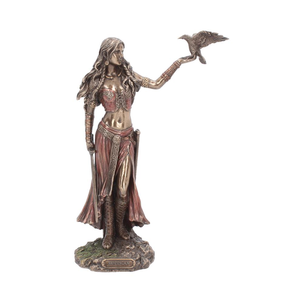 Morrigan and Crow Figurine Bronze Ornament Default Title - Figures & Collectables at Gift Moments