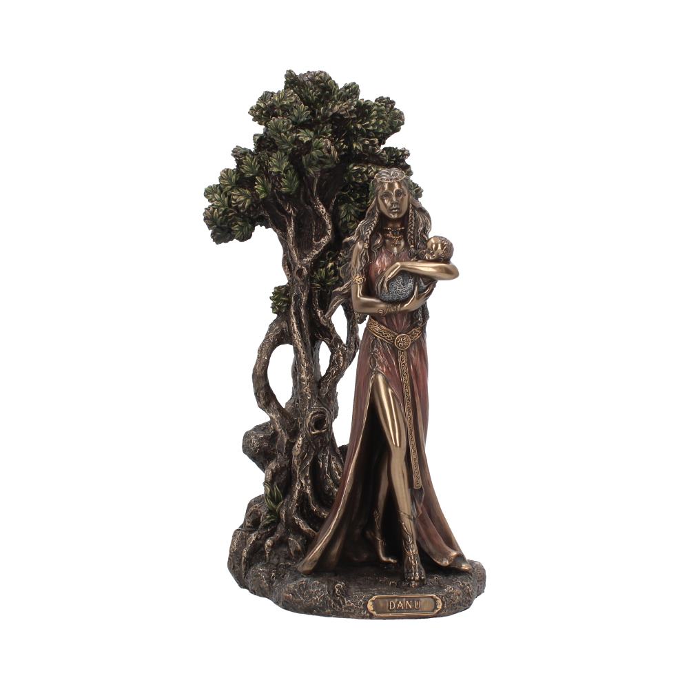 Bronze Danu Gaelic Goddess Mother of the Gods Figurine Default Title - Figures & Collectables at Gift Moments