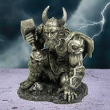 Metallic Norse God Thunder of Thor Figurine - Figures & Collectables at Gift Moments