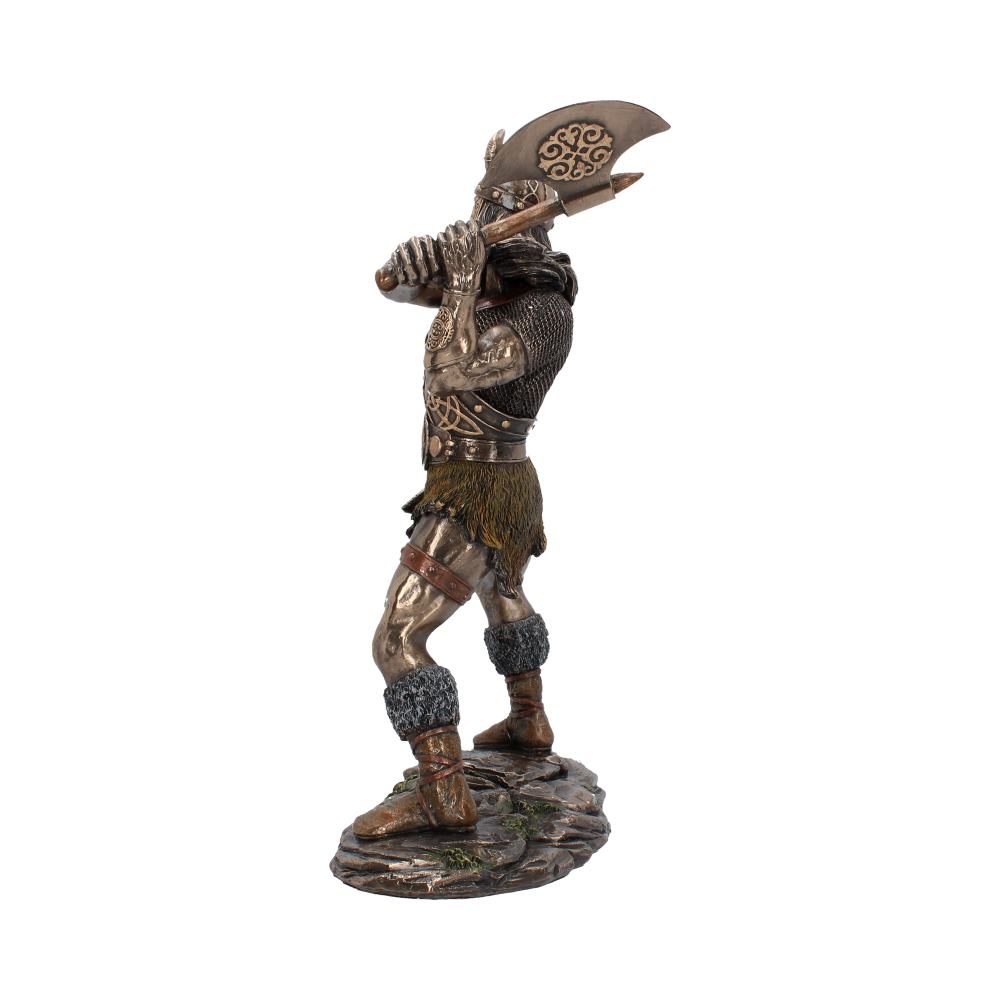 Berserker bronze Viking medium warrior figurine with axe - Figures & Collectables at Gift Moments