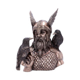 Bronze Odins Messengers Norse God Bust Default Title - Figures & Collectables at Gift Moments