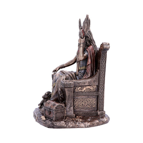 Bronze Frigga Goddess of Wisdom Norse Leader Ornament - Figures & Collectables at Gift Moments