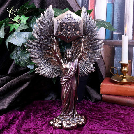 Ethereal Metatron Angel Bronze Figurine - Figures & Collectables at Gift Moments