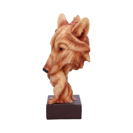 Natural Protection Wolf Mother and Cub Wood Effect Bust - Figures & Collectables at Gift Moments