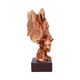 Natural Protection Wolf Mother and Cub Wood Effect Bust - Figures & Collectables at Gift Moments