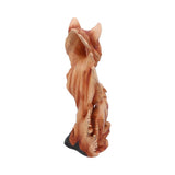 Natural Song Howling Wolves Wood Effect Bust - Figures & Collectables at Gift Moments