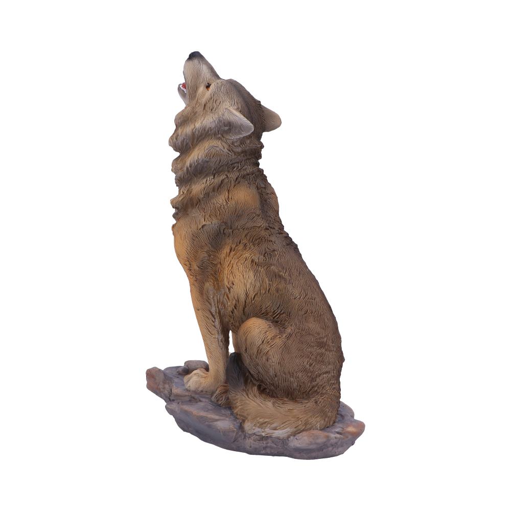 Mountains Cry Howling Wolf Figurine 20cm - Figures & Collectables at Gift Moments