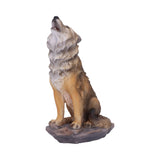 Mountains Cry Howling Wolf Figurine 20cm - Figures & Collectables at Gift Moments