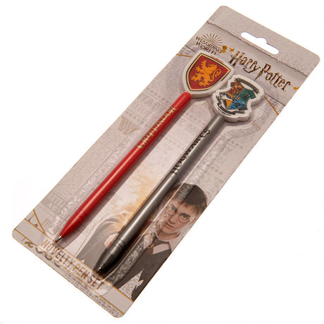 Harry Potter Pen & Topper Set: 3 - Pens & Pencils By Harry Potter