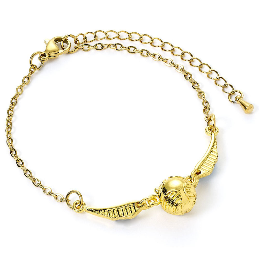 3D Golden Snitch Bracelet with Extender Chain: 1 - Bracelets By Harry Potter