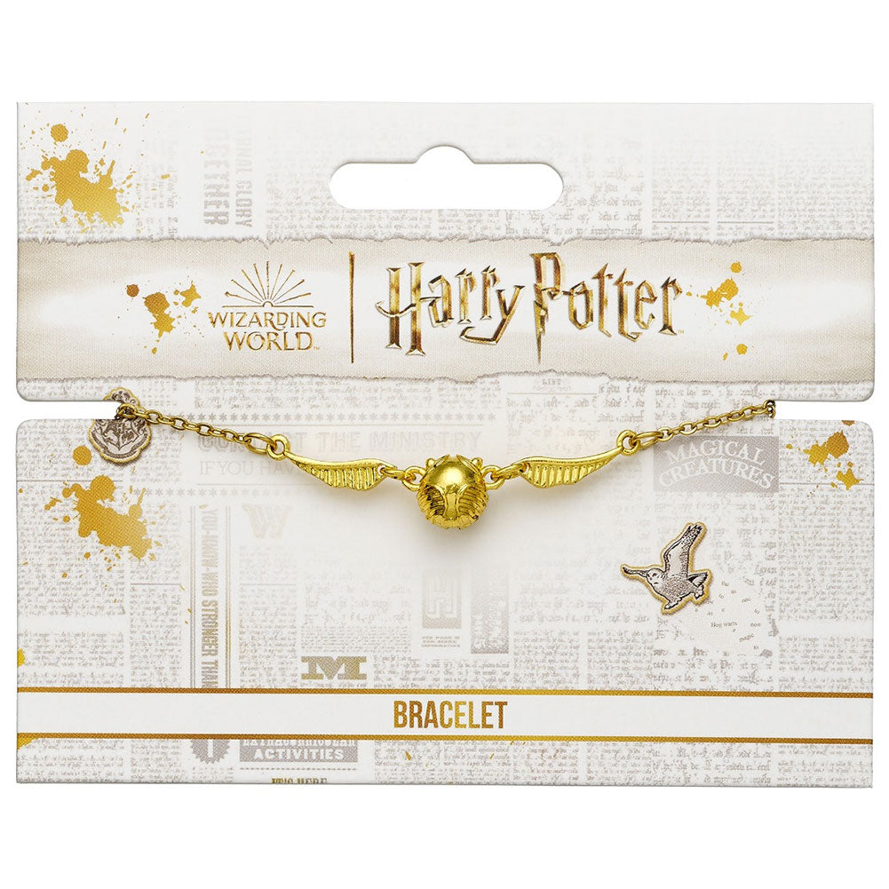 3D Golden Snitch Bracelet with Extender Chain: 3 - Bracelets By Harry Potter