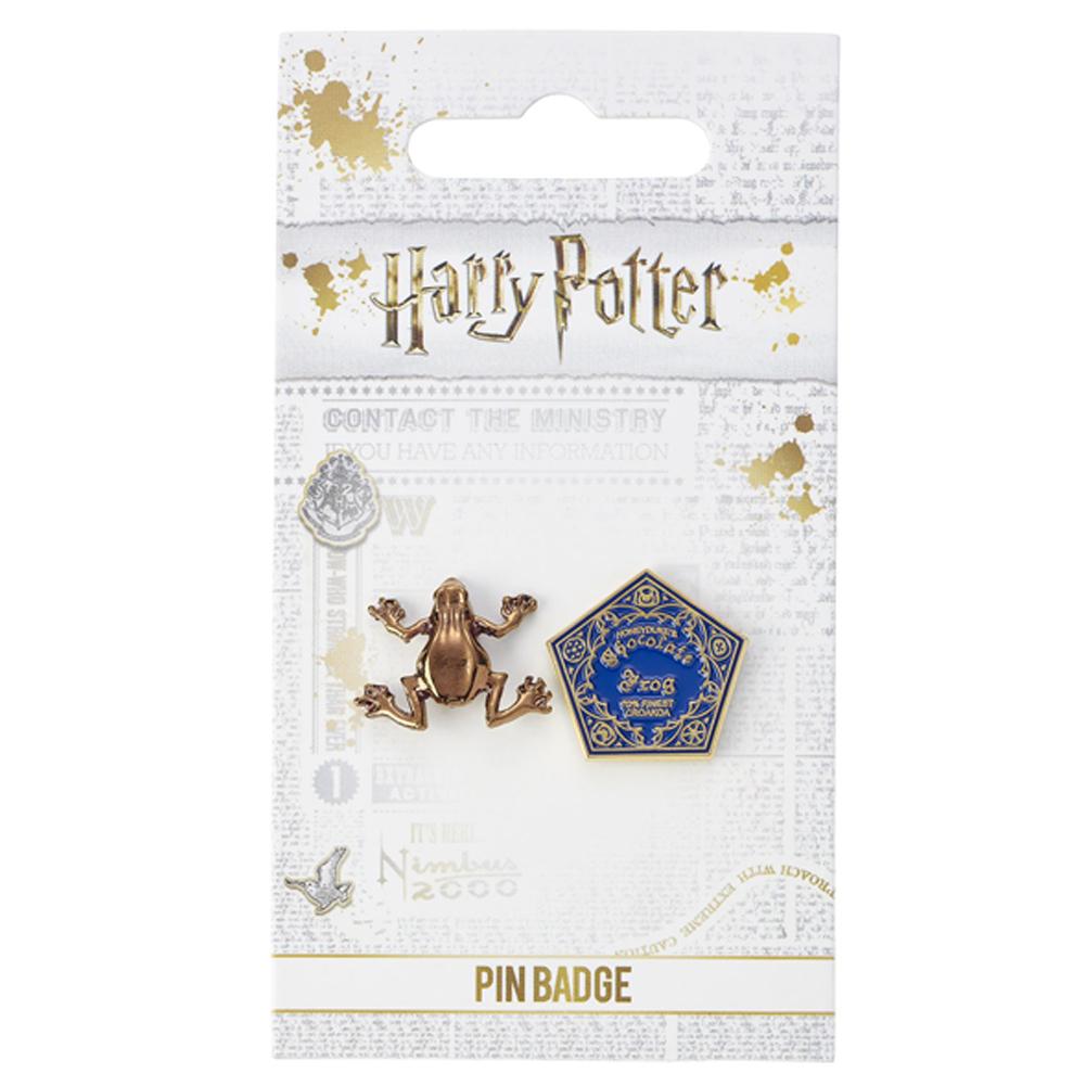 Harry Potter Chocolate Frog Enamel Badge: 2 - Badges By Harry Potter