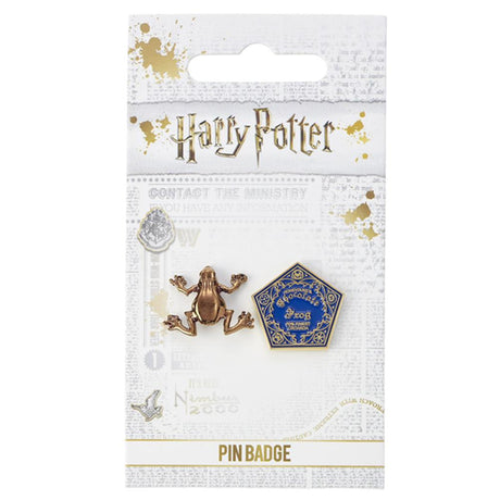 Harry Potter Chocolate Frog Enamel Badge: 2 - Badges By Harry Potter